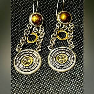 No name custom made earrings